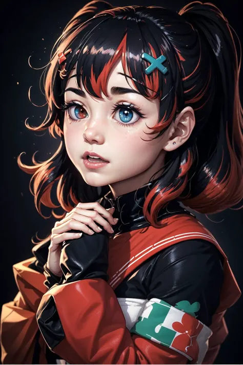 <lora:Switchchan:0.6>,Switch-chan,portrait,(hands on own cheeks:1.2),