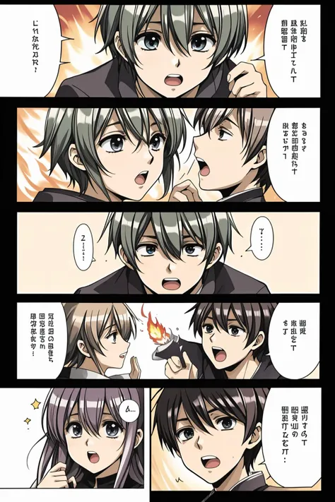 1boy and 1girl, fantasy, attacking monsters, fire, magic, forest
<lora:MangaGen1:1.25> <lora:mangaC:2.5> manga,frame,speech bubble,color
<lora:LCM_LoRA_Weights_SD15:1>
