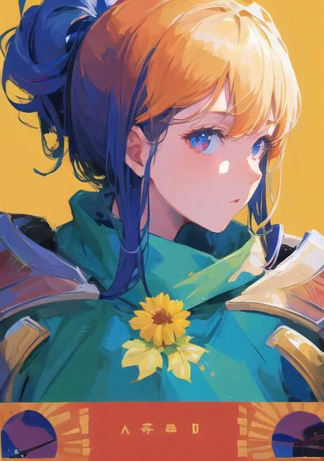 masterpiece, best quality,ultra detailed, trending art, perfect artwork, 8k, wallpaper, soft lighting, cinematic, film grain, perfect anatomy, stunning beautiful, 1girl, portrait, solo, looking at viewer, <lora:jpposter230626:0.5>, poster, jpposter