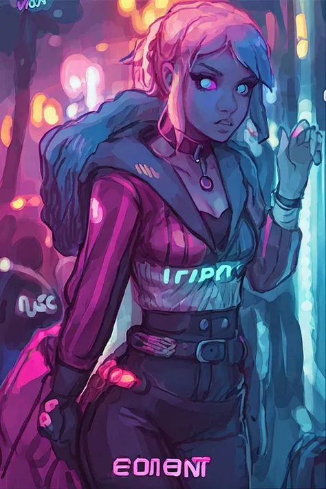fashion portrait color photograph, woman, woman, street , neon lights <lora:Neons:0.4> <lora:Gloomifier_V2_TheGlow:0.1>