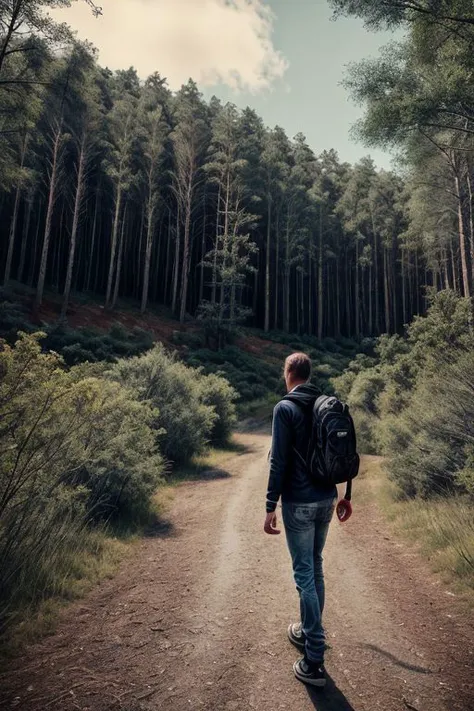 photo of j3ys, full body, forest in the background, stunning environment, very detailed, photorealistic, <lora:voorhees-10:0.9>, <lora:epiNoiseoffset_v2:1>