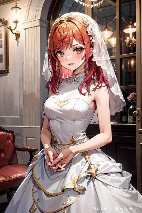girl, cowboy shot, ((wedding dress)) <lora:KitsuneAi-IchijouRirika-LoCon32-V0_1-000008:0.8>