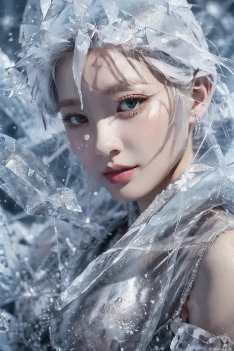 scattered with rose petals,(ice:1.4),ice cone,1girl,solo,Ice wraps around the girl (lingering:1.2),frost nova,a bit like circular magic,facing camera,<lora:ice cake_20231126200433-000018:0.7>,extremely detailed 8K wallpaper,(an extremely delicate and beautiful),intricate detail,exquisite eyes,<lora:lolita_æ´ä¸½å¡ è£å_款å¼1:0.3:lbw=1,1,0,0,0,1,1,1,1,1,1,1,1,1,1,1,1>,ice bound,ice cake,ice cracks,