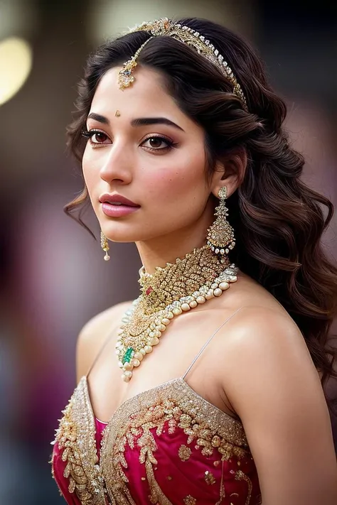 beautiful woman (T4m4nn4Bh4t14:.99), perfect hair, ((wearing opulent jewellery:1.3)), ((inspired by One Thousand and One Nights:1.2)), ((portrait)), (closeup:1.2), ((from the waist up)), ((( A vibrant street dance festival, showcasing a variety of dance styles and performances by local and international artists :1.2 ))), natural skin texture, (( Dress with a Pearl Embellished Belt :1.2)), 24mm, 4k textures, soft cinematic light, adobe lightroom, photolab, hdr, intricate, elegant, highly detailed, sharp focus, ((((cinematic look)))), soothing tones, insane details, intricate details, hyperdetailed, low contrast, soft cinematic light, exposure blend, hdr, faded, now, ("I've got a bad feeling about this.":1.1)