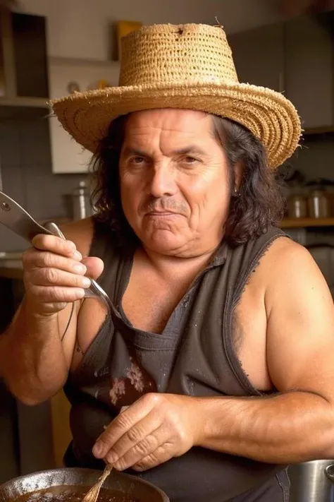 portrait photo of man making a barbacoa, high detailed, high detailed face, 8k, intrincate, <lora:pappo:1>