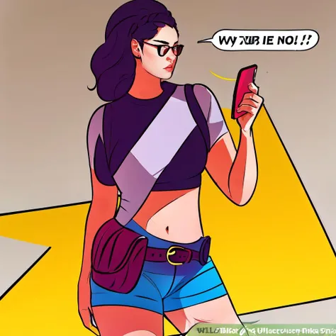 (masterpiece, best quality:1.2), 1girl, 26 years old, solo, (topless:1.5), hotpants, sexy pose,