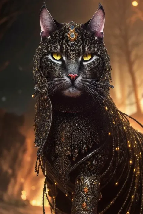 (black + light:1.3) and ginger warrior [cat|woman]
 <lora:popular:2.1>