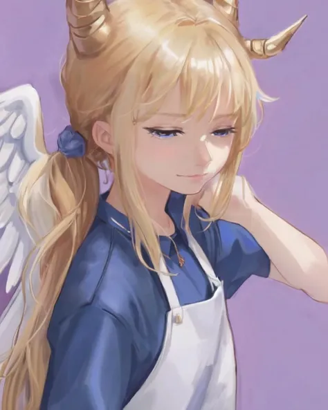 dal, (realistic:1.3), (intricate detail:1.2), 1girl, bangs, bishoujo_senshi_sailor_moon, blonde_hair, blue_eyes, blue_hair, commentary, crescent, crossover, double_bun, foxi-5, hand_on_another's_cheek, hand_on_another's_face, highres, horns, hug, hug_from_behind, jewelry, luna_(my_little_pony), my_little_pony, my_little_pony_friendship_is_magic, one_eye_closed, parted_bangs, pegasus, pendant, photoshop_(medium), pony, purple_background, purple_shirt, shirt, single_horn, smile, trait_connection, tsukino_usagi, twintails, unicorn, upper_body, wings, dynamic pose, denim theme,