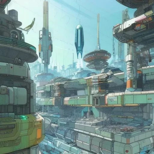 A genetically engineered utopia ,ComplexLA style, nvinkpunk, marioalberti artstyle, ghibli style