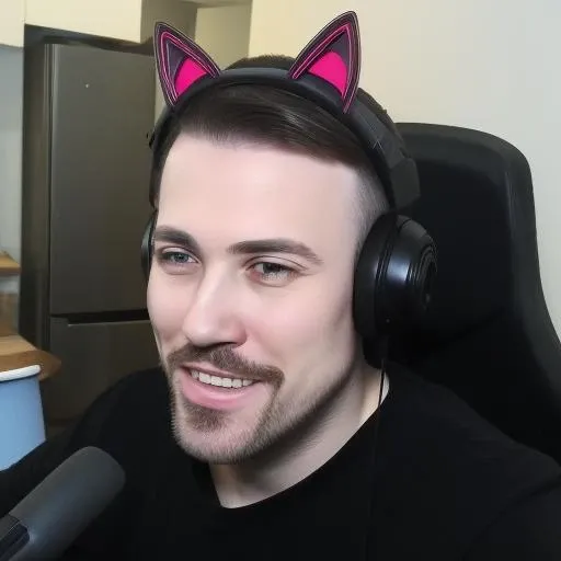 masterpiece, best quality, highly detailed, 1 man <lora:DeadP47:1>, cat ears