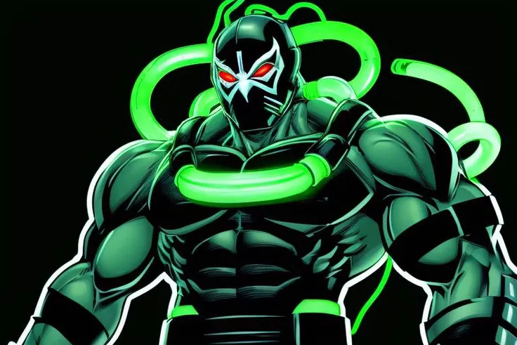 machine penis milking the venom symbiote, the venom symbiote's penis is milked by a tube attached to a machine, shiny dark blue green latex body, muscular, has a shark tail and shark fins, shark gills on neck, a tube sucking the symbiote's penis, his body is a dark blue and green color, dark blue green body coverd in dark blue green latex, dark blue green latex