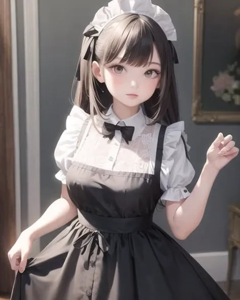 maid dress, masterpiece,best quality,1girl, upper body