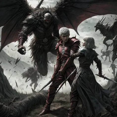 gutts, berserk, wild, dark, war with griffth