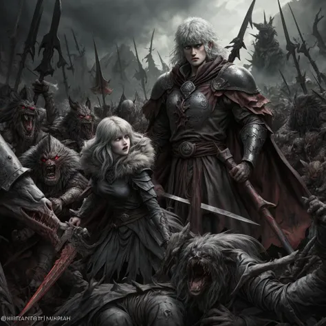 gutts, berserk, wild, dark, war with griffth
