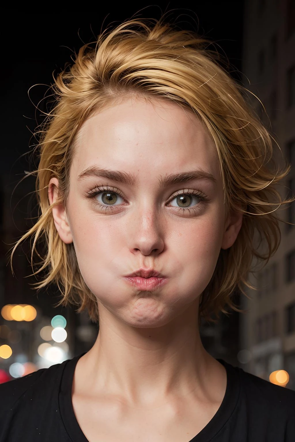 Puffed Cheeks