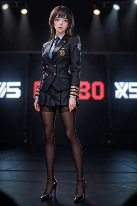 8K,highres,absurdres,masterpiece,best quality,original,extremely detailed CG,extremely detailed wallpaper,perfect lighting,<lyco:GoodHands-beta2:1>,1girl,blurry_background,looking_at_viewer,standing on the stage,
<lora:takamura_yui:0.7>,yui,