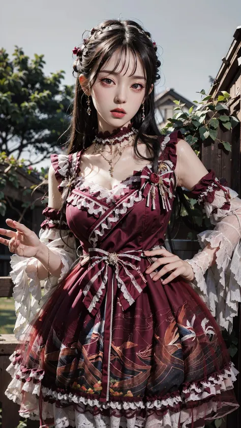 best quality, ultra high res, (photorealistic:1.4), masterpiece, highres, original, extremely detailed wallpaper,
lawn, sky,
1girl, solo, xzml \(manaka nemu\), red dress,
rubbing eyes, <lora:è´é¢neg4all_bdsqlsz:0.8>,