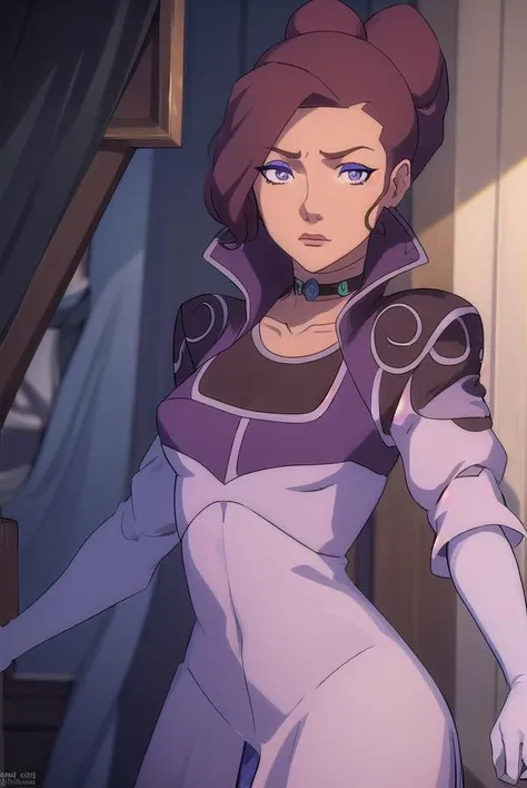 delilahbriarwood, <lora:delilah briarwood-lora-nochekaiser:1>,
delilah briarwood, (purple eyes:1.1), brown hair, hair bun, makeup, single hair bun, lipstick,
BREAK gloves, choker, puffy sleeves, juliet sleeves, high collar, elbow gloves,
BREAK outdoors,
BREAK looking at viewer, (cowboy shot:1.5),
BREAK <lyco:GoodHands-beta2:1>, (masterpiece:1.2), best quality, high resolution, unity 8k wallpaper, (illustration:0.8), (beautiful detailed eyes:1.6), extremely detailed face, perfect lighting, extremely detailed CG, (perfect hands, perfect anatomy),