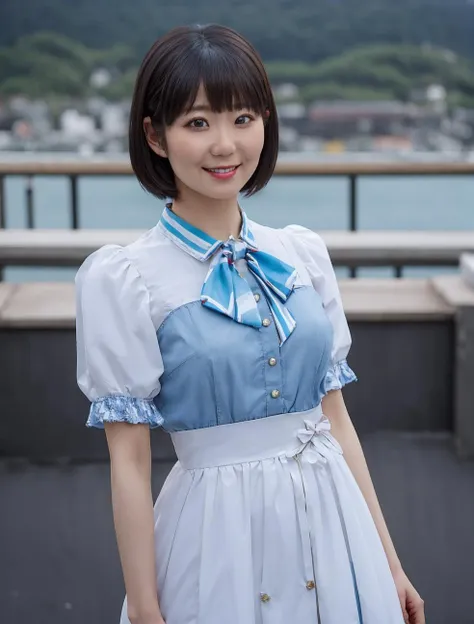 (8k, RAW photo, best quality, masterpiece:1.2),(realistic, photo-realistic:1.37), ultra-detailed,
1girl,nao,bow,short hair, dress
(looking at viewer:1.2),smile,
cinematic lighting, (photo background:1.2),
<lora:nao:0.9>