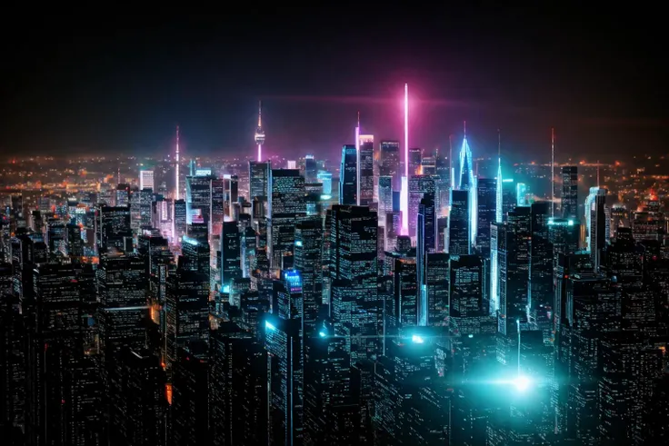 <lora:Neo_Noir_Style_sd1.5:1> neo noir, skyline