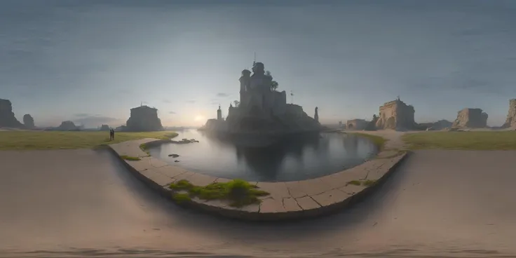 (8k, RAW photo, best quality, masterpiece:1.2),(realistic, photo-realistic:1.37),octane render,ultra high res,ultra-detailed,professional lighting,photon mapping,radiosity,physically-based rendering,ue5,((island sanctuary)),((ancient fallen kingdom)),((reflections in water)),((raytracing)),((drowned city)),(depth of field),landscape, <lora:SkyboxV1-36:0.8>