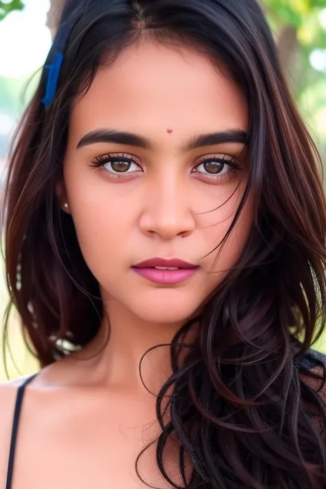 Masterpiece portrait photo of amo 1girl, style of Martin Schoeller, best quality, high resolution, high definition, 4K, intricate, detailed, cinematic composition, inspiring, dramatic, emotional, one of a kind, perfect, gorgeous, sharp focus, bokeh, depth of field, octane rendering, (lipstick:0.3), beautiful eyes, detailed facial features <lora:IndoGirl3:1>