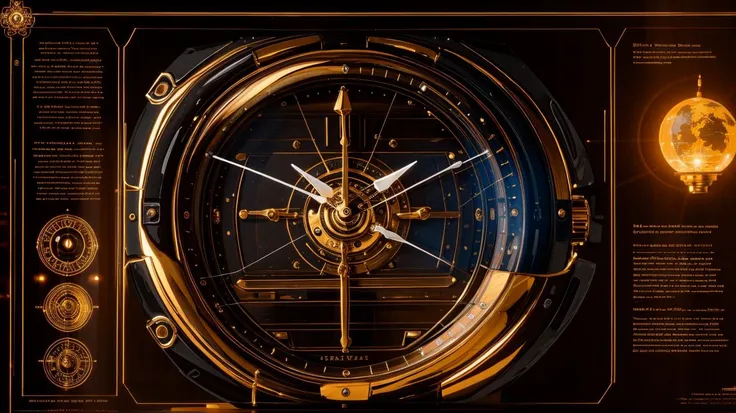masterpiece , 8k perfect quality, awarded painting of specyfication of elegant handclock, orient clock , priceless with detailed diagram <lora:J_diagram:0.85> bioluminescent, j_diagram