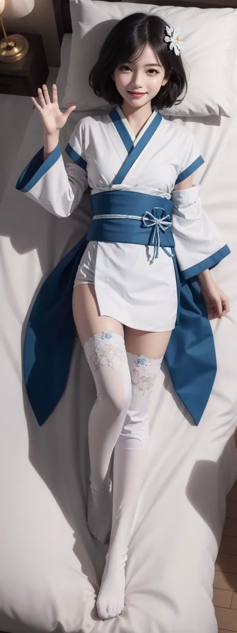 A chinese girl with ancient dress lift skirt showing white panties