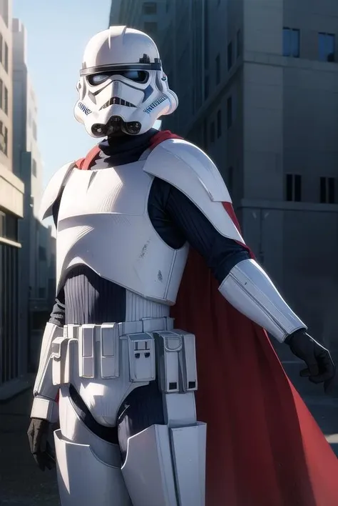 stormtrooper, <lora:stormtrooper-lora-nochekaiser:1>,
stormtrooper, boots, cape, armor, helmet,
BREAK ,
BREAK outdoors, space,
BREAK looking at viewer, (cowboy shot:1.5),
BREAK <lyco:GoodHands-beta2:1>, (masterpiece:1.2), best quality, high resolution, unity 8k wallpaper, (illustration:0.8), (beautiful detailed eyes:1.6), extremely detailed face, perfect lighting, extremely detailed CG, (perfect hands, perfect anatomy),