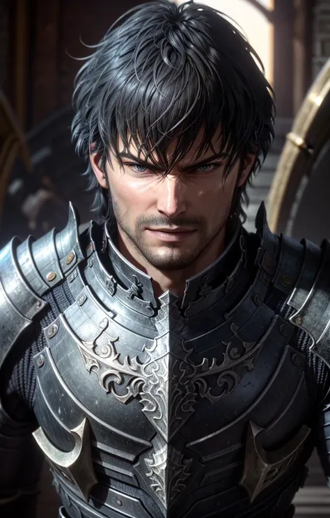 male face, male, (looking at viewer:1.0),  ((masterpiece:1.4, best quality)), barnabas_tharmr, barnabas_armor,  <lora:barnabas_V1:0.6>, (full-body shot:1.3)
<lora:眼睛双_2:0.4>, <lora:more_details:0.4>