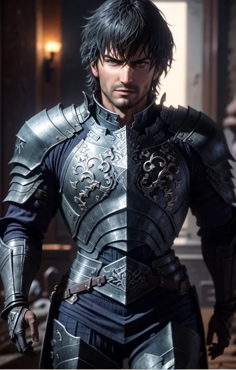 male face, male, (looking at viewer:1.0),  ((masterpiece:1.4, best quality)), barnabas_tharmr, barnabas_armor,  <lora:barnabas_V1:0.6>, (full-body shot:1.3)
<lora:眼睛双_2:0.4>, <lora:more_details:0.4>