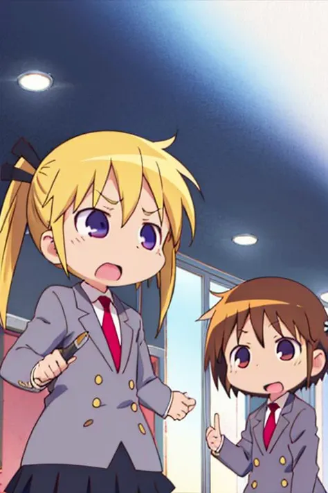 masterpiece, best quality,ultra detail, 1girl,happy ,from above, long hair, <lora:GoodHands-vanilla:0.7>,shock,2girls,school
AND petite,2girls,sonya <lora:sonya-killmebaby:0.7>,angry,,school uniform,open mouth,knife
AND petite,2girls,yasuna oribe <lora:yasuna-killmebaby:0.7>,open mouth,smile,short hair, laughter,knock out,school uniform
