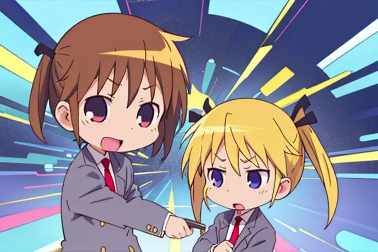 masterpiece, best quality,ultra detail, 1girl,happy ,from above, long hair, <lora:GoodHands-vanilla:0.7>,shock,2girls,school
AND petite,2girls,yasuna oribe <lora:yasuna-killmebaby:0.7>,open mouth,smile,short hair, laughter,knock out,school uniform
AND petite,2girls,sonya <lora:sonya-killmebaby:0.7>,angry,,school uniform,open mouth,knife