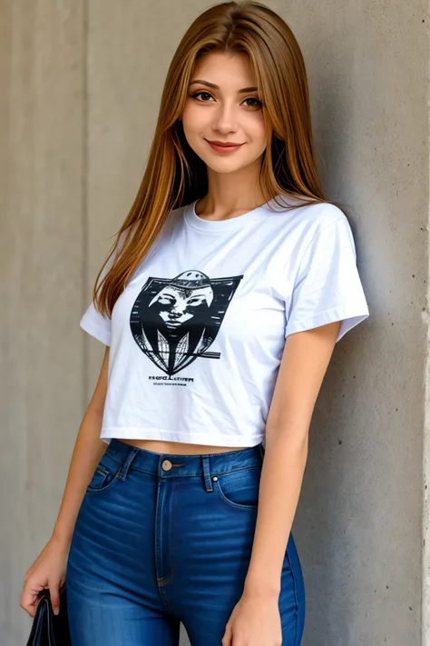 (long shot:1.4), <lora:sd15_KaterinaSoria_locon_24_v1:.9> KaterinaSoria wearing a t-shirt and jeans