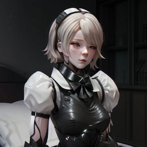 androide waifu sexy collar vtuber