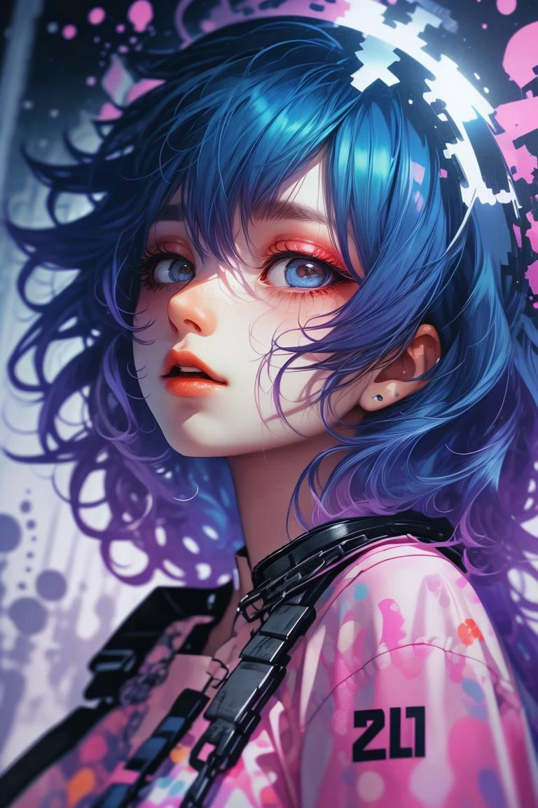(Understandable Photo:1.3) of (Sketch:1.3) a photo of a woman, <lora:edgPastelGothFashionv1:0.8> edgPastelGoth, pink outfit, chain skirt,,wearing edgPastelGoth,Highly Detailed,(CMYK Colors:1.3),(close portrait:1.3),(Feminine:1.4),(beautiful:1.4),(attractive:1.3),handsome,calendar pose,perfectly detailed eyes,studio lighting,thematic background, <lora:LCM_LoRA_Weights_SD15:1>