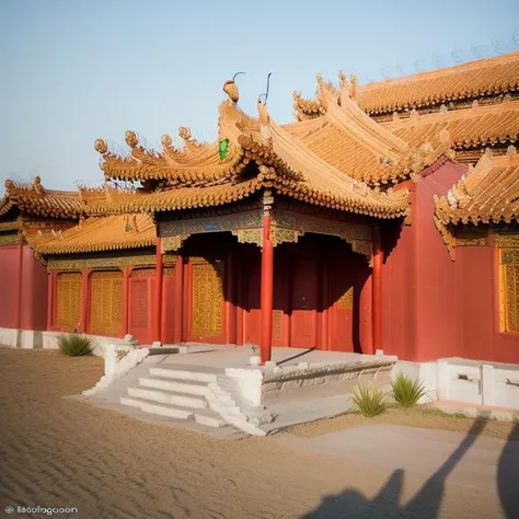 <(realistic:1.3), intricate details>,(((building))),<lora:gugong:1>,no humans, indoors,