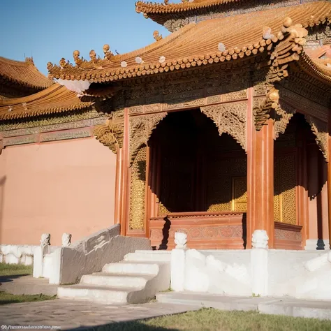 <(realistic:1.3), intricate details>,(((building))),<lora:gugong:1>,no humans, indoors,