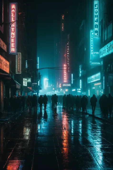 ((stunning night city photo, night time, film grain, blade runner edgy cyberpunk style, dark lighting, dramatic hard shadows)), explosive, material contrast, hyper-detailed, 8k, hyper detailed elegant, ((realistic, photorealistic, hyperreality, dslr quality)), professionally graded colors