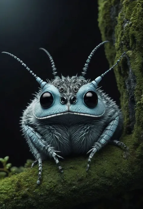 in the style of tim burton style depicting one strange and cute Animal very detailed, 4k, uhd masterpiece
