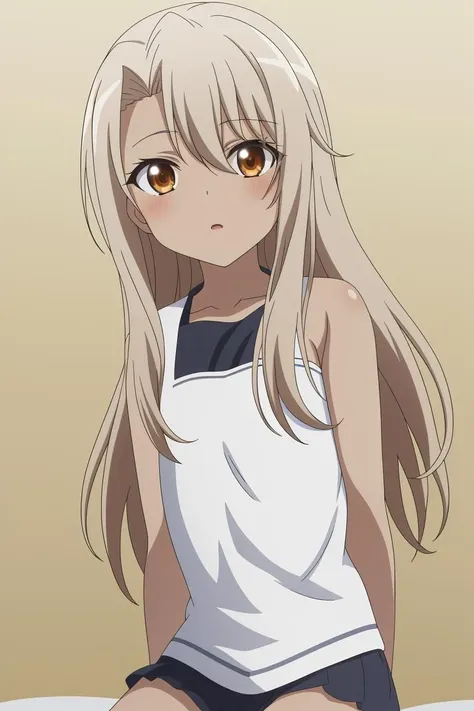 masterpiece, absurdres, anime, 4k, hdr, 2160p
Snowfield
chloe von einzbern,  orange eyes, dark skin,