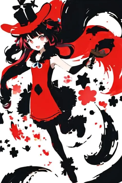 (masterpiece,best quality), colorful splash, 1girl, girl with fox, animal, fox, tail, fur, red, (white background:1.0), (silhouette:1.0), <lora:2337MixDLC2ForFishMix_v11:1>
