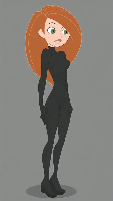 source_cartoon, kim possible, tight suit <lora:Kim_Possible:1>