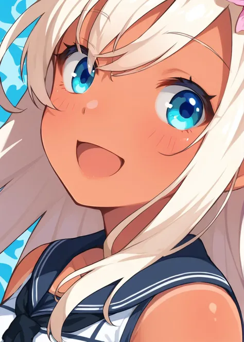 score 9, score 8 up, score 7 up, rating questionable,
detailed background, shiny skin,
<lora:ro500.pony:1>,
ro500,
upper body, smile, open mouth,