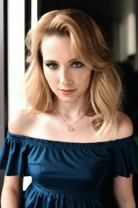 Beauty photo,
<lora:KellyCollins_SD15_v1.1:1> KellyCollins
(female in a dark theme:1.3),
with (
Off-the-shoulder top, Statement necklaces,
:1.2)
long beachy waves hairstyle, deep stare, deep intense gaze,
hair over one eye, detailed hair strand, ear, detailed upper torso, detailed eyes, detailed pupils, detailed iris, detailed nose, detailed lips, ears, detailed sideburns, eye reflection, ray tracing, path tracing, reflection,
in style of
Richard Avedon Portrait Large-format camera, high-quality lenses Simple backgrounds,
<lora:epiC35mm:.5>