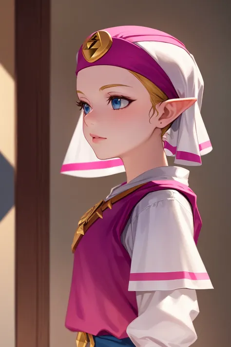 masterpiece, best_quality, 1girl, solo, princess zelda, nintendo, the legend of zelda, oot, young zelda,