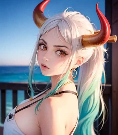masterpiece, best quality, girl, woman, highres, beautiful girl , <lora:onepieceYamatoLoraBy_12Epoch364dim:1.3>, yamatowanpi