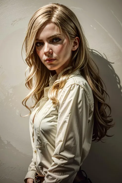 ((ultra detailed, masterpiece, best quality))
<lora:RDR2Sadie:0.8>
RDR2Sadie, 1girl, solo, long hair, blonde hair, Within an art gallery, contemporary fashion, gallery lights casting dramatic shadows, posing with an expression that mirrors the art around