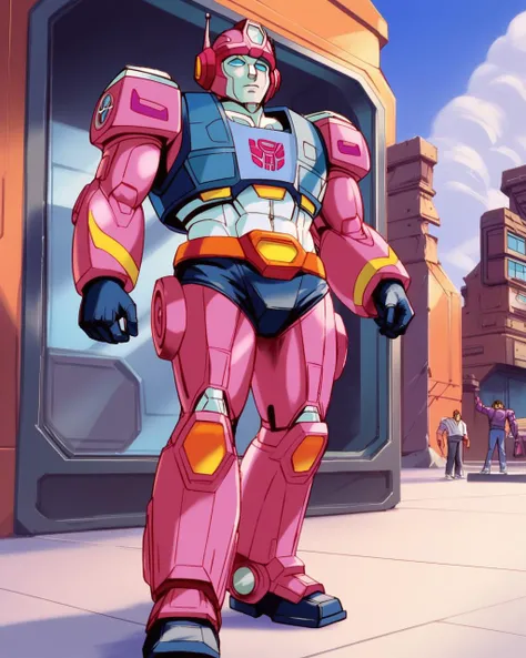 Futuristic Stealth Tank, Autobot, Autobot Symbol (Red) score_8_up, <lora:Transformers 86 FT-000005:0.7>
