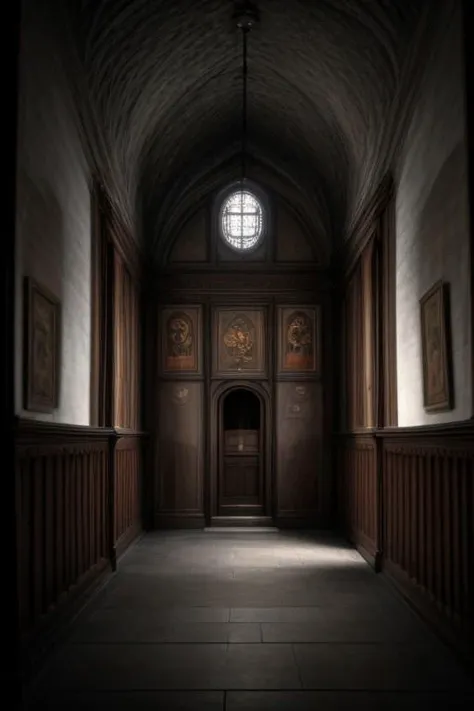 (masterpiece, best quality, highres:1.2), fancy medieval mansion,